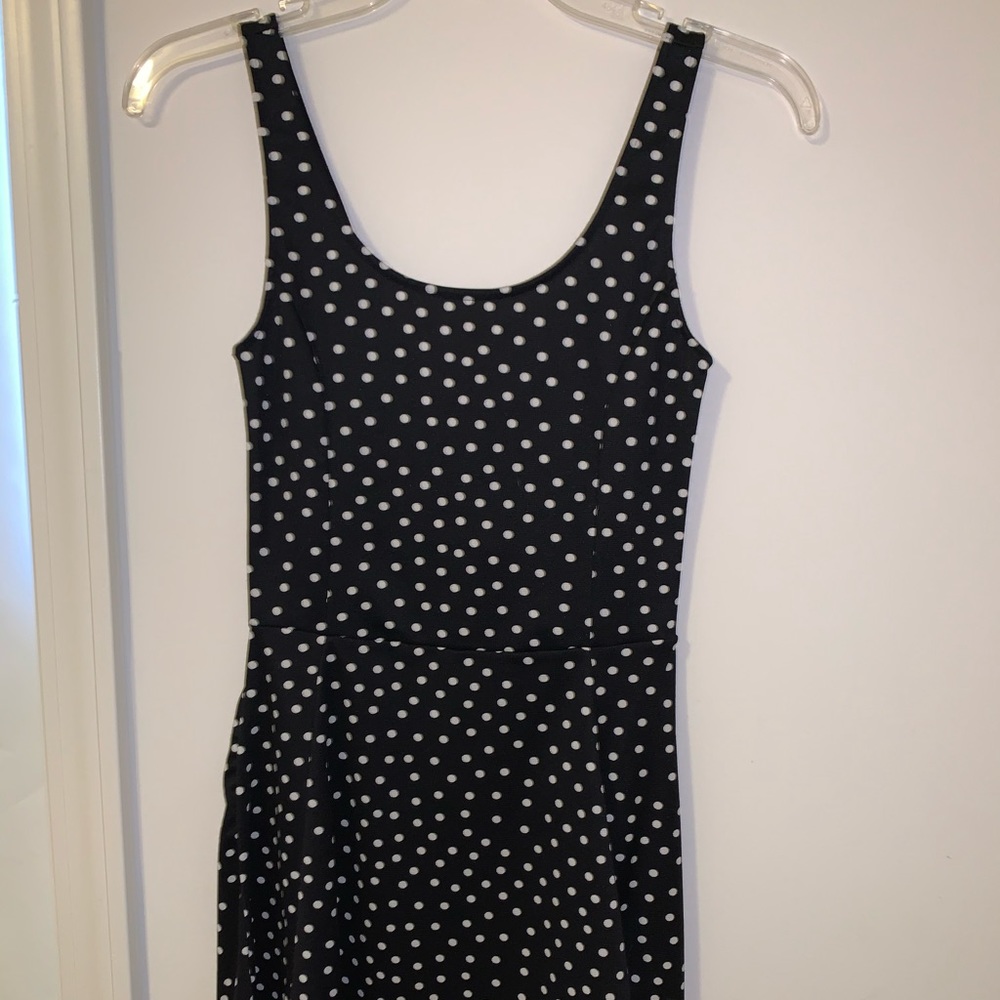 H&M Black Polka Dot Dress